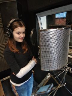 Elisa Neri - Sand Clock - Recording voices - DC Studios Barnsley